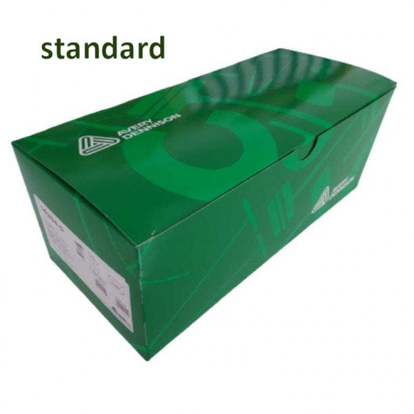 Standard - Recycling Heftfäden Avery Dennsion, farblos 25,40,50 und 65 mm