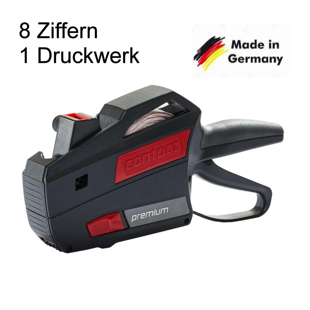 Etiketten 26x16mm Preisauszeichner 2-Zeiler Auszeichner UNO S14  8+6-stellig 