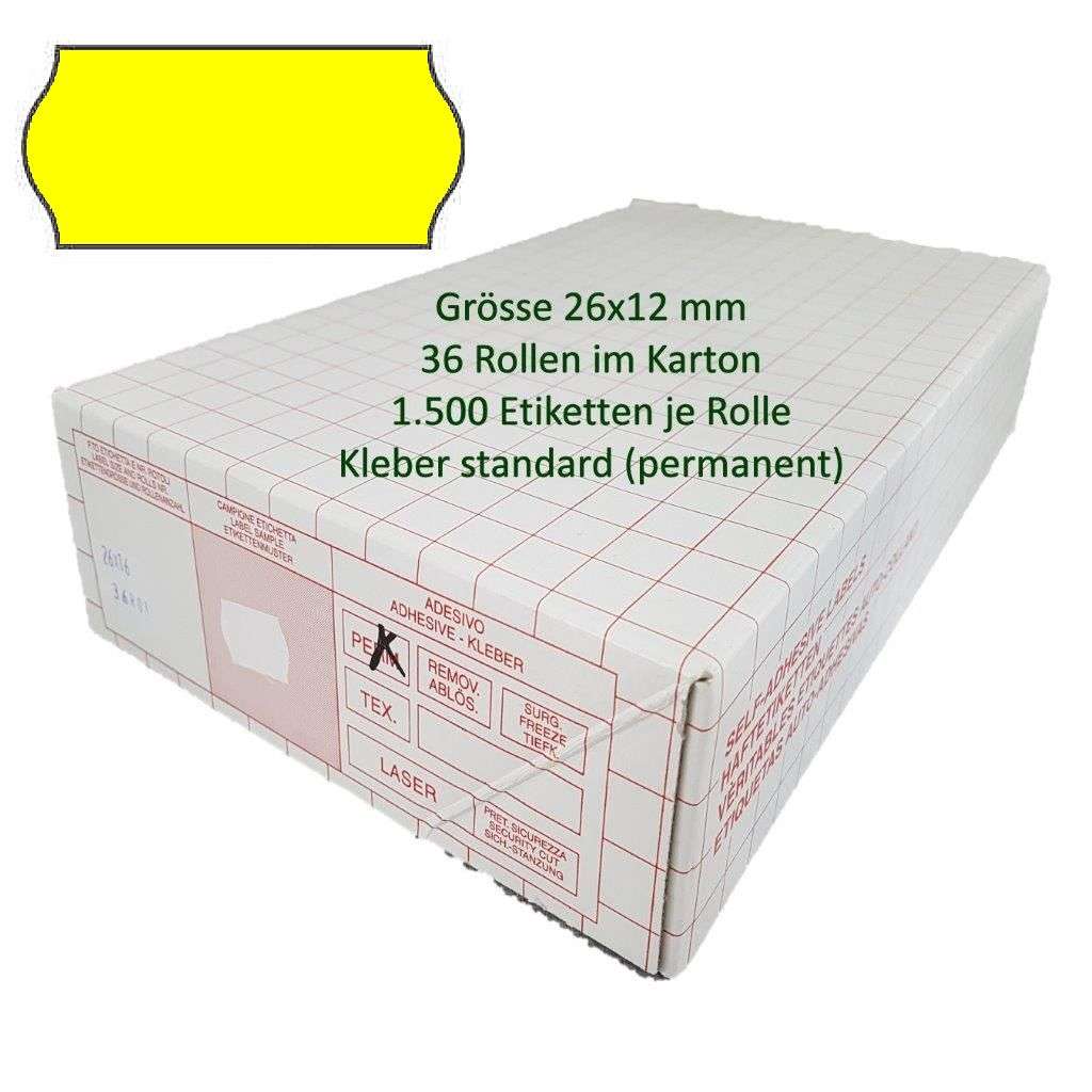 15000 Preisauszeichner Etiketten 26 x 12 mm, weiß, permanent für Meto, Etimark, Contact, Herlitz, Jolly, Blitz 15000 Preisauszeichner Etiketten 26 x 12 mm, weiß, permanent für Meto, Etimark, Contact, Herlitz, Jolly, Blitz