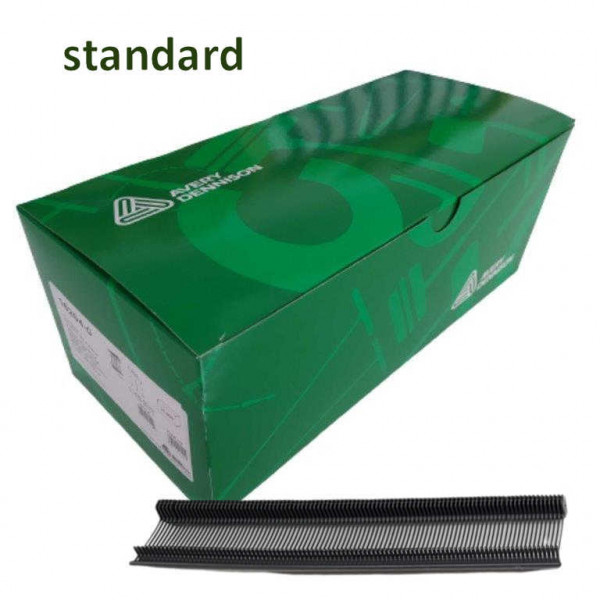 Standard - Recycling Heftfäden Avery Dennsion, schwarz, 25,40,50 und 65 mm